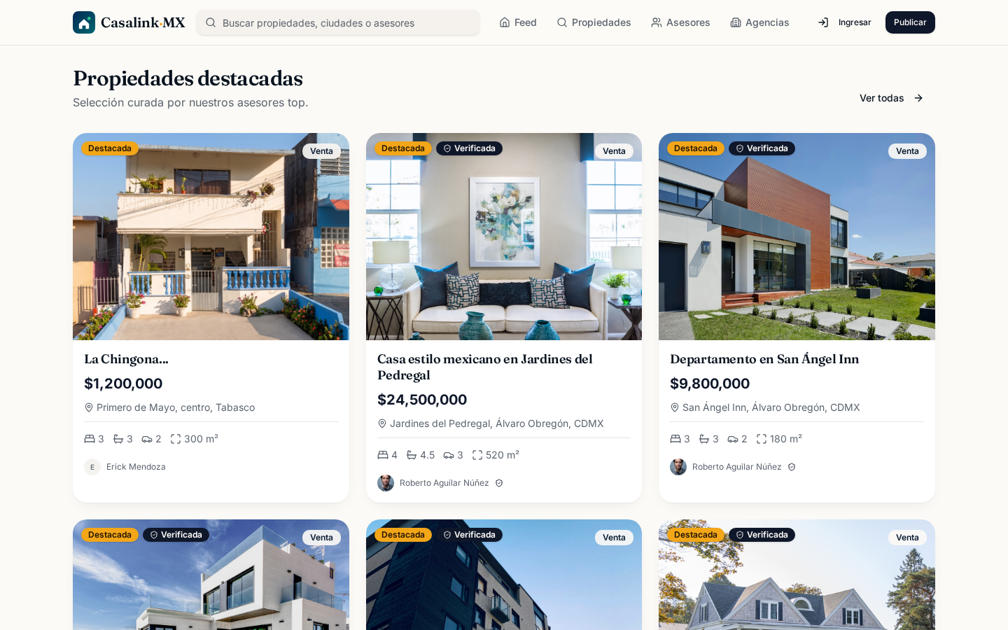Casalink MX — captura 2