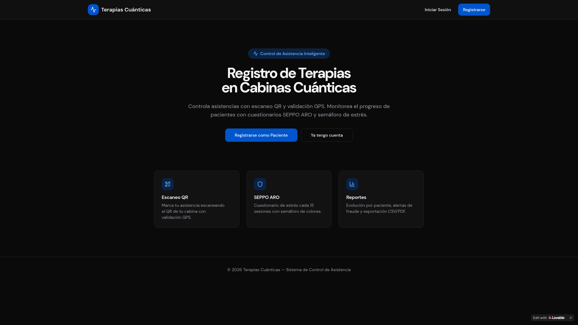 Terapias Cuánticas