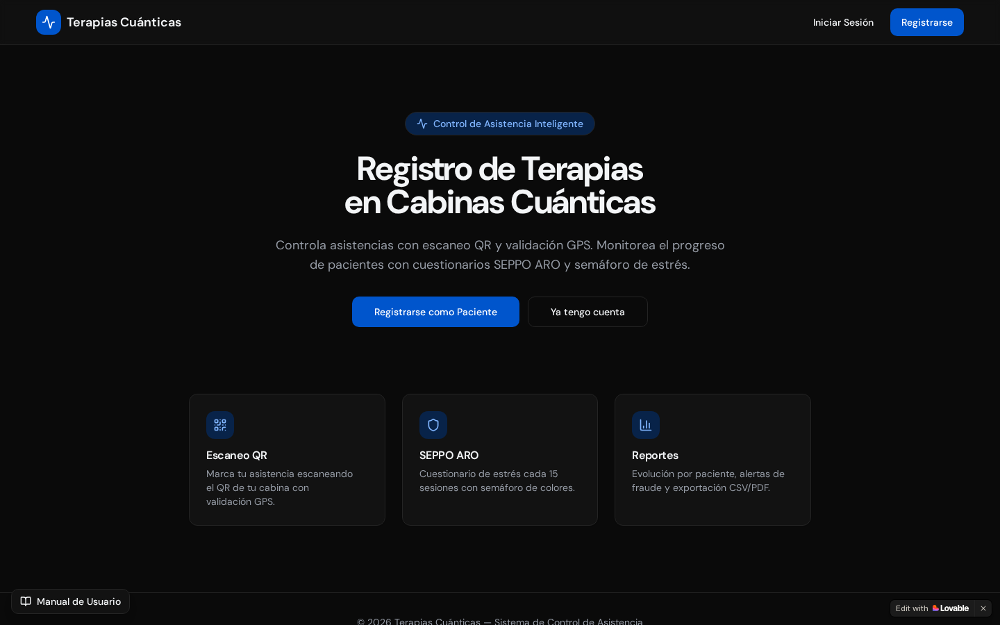 Terapias Cuánticas — captura 1
